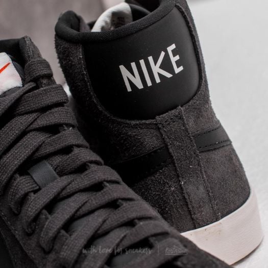 Blazer mid vintage shop suede all black