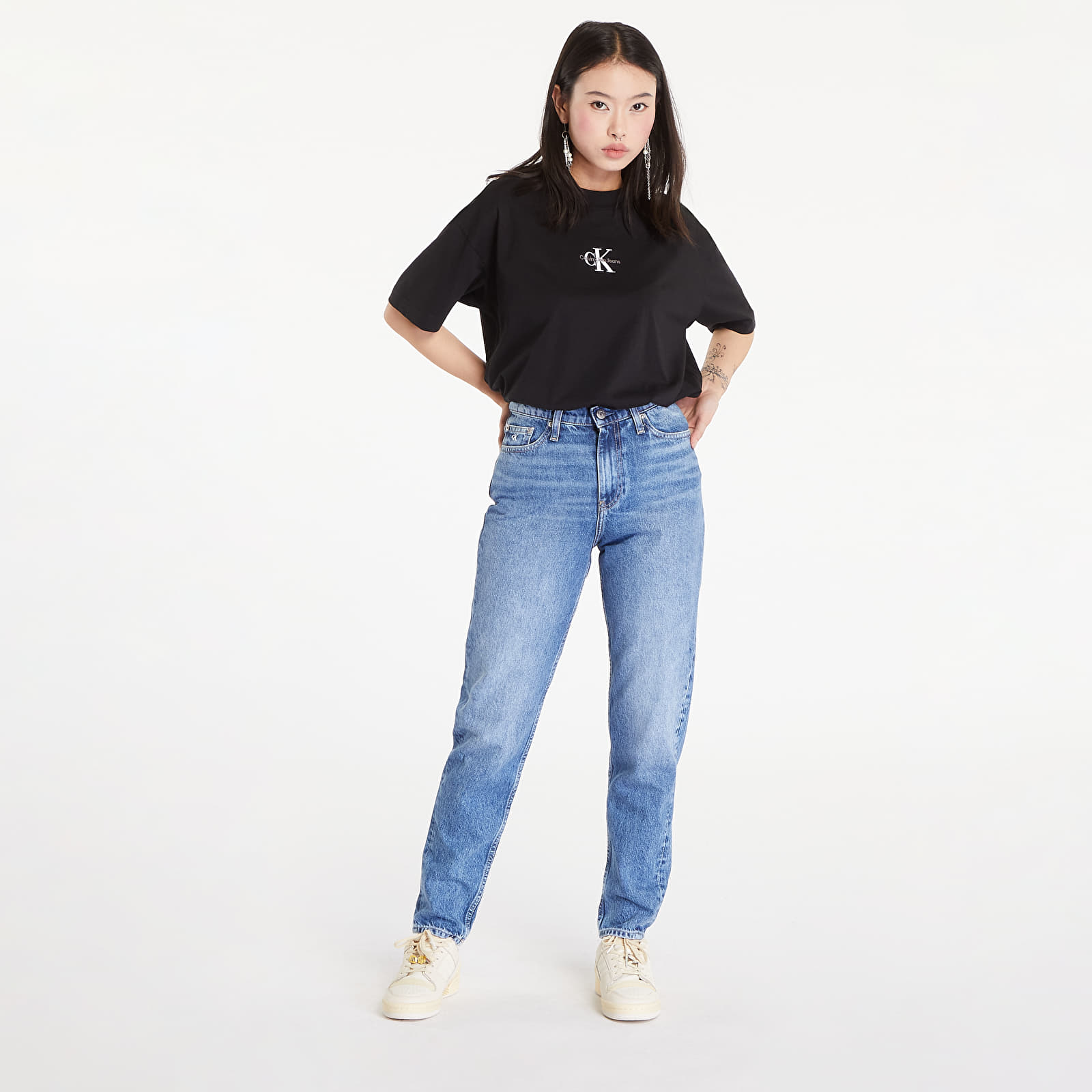 Broeken en spijkerbroeken Calvin Klein Jeans Mom Jean Denim Medium