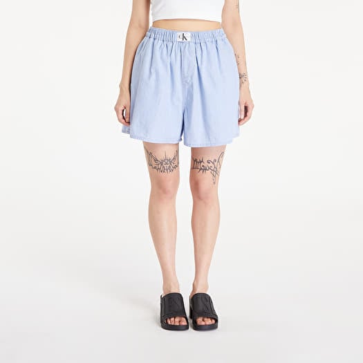 Shorts Calvin Klein Jeans Denim Boxer Shorts Denim Light