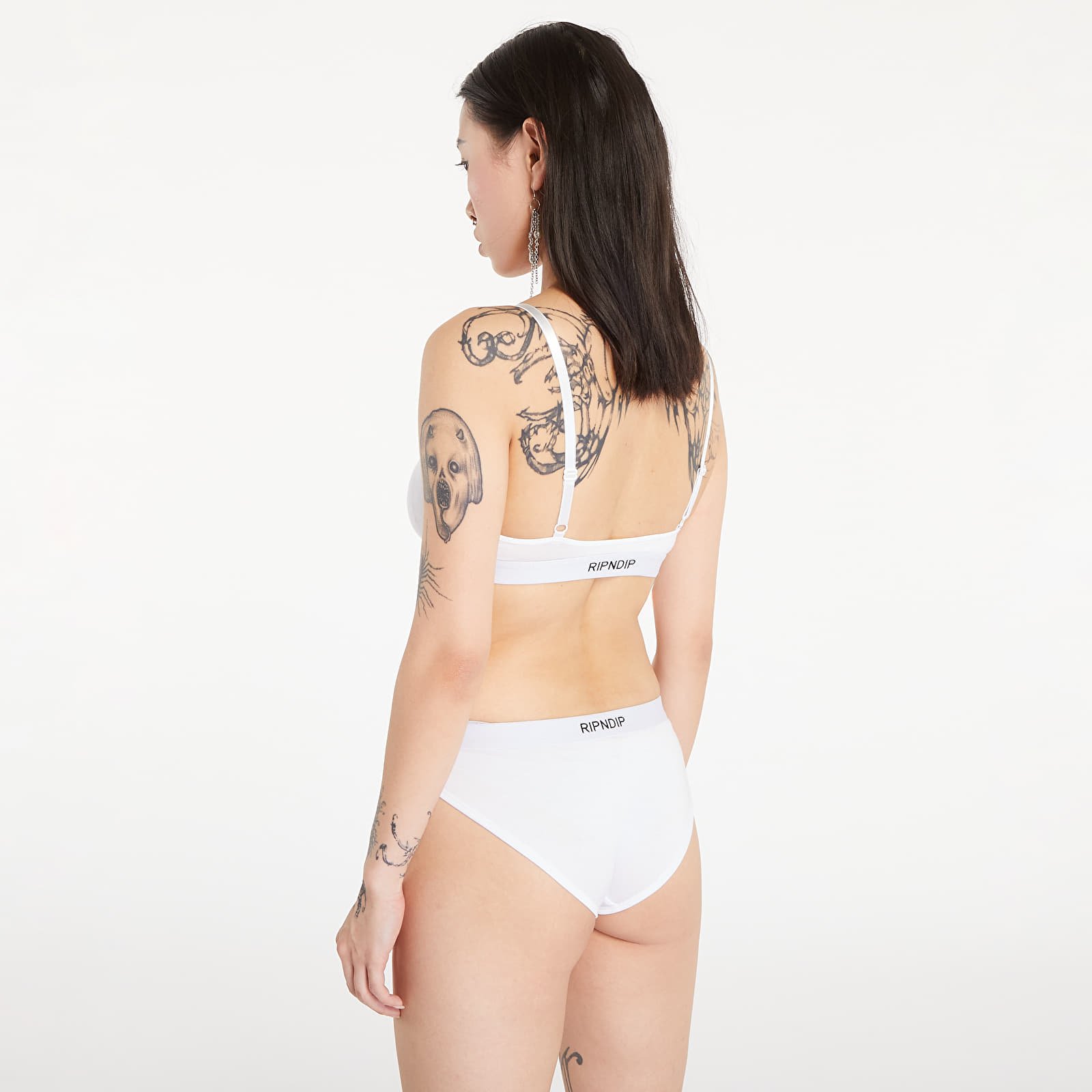 Bras RIPNDIP Fuckin Fuck Bralette White