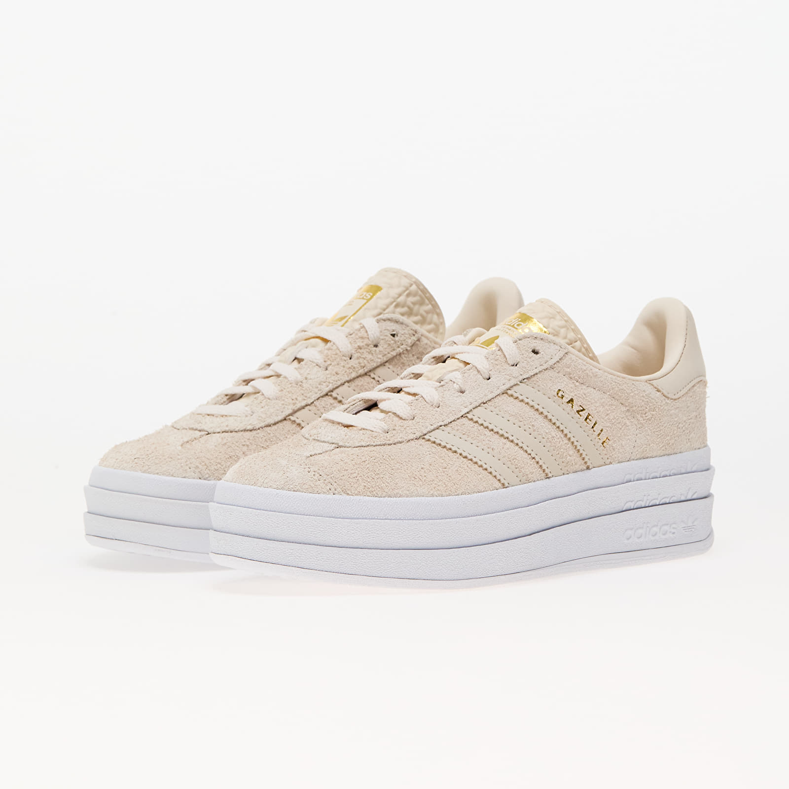 Adidas Gazelle Bold Wonder White Womens IG4380 Size US 8.5