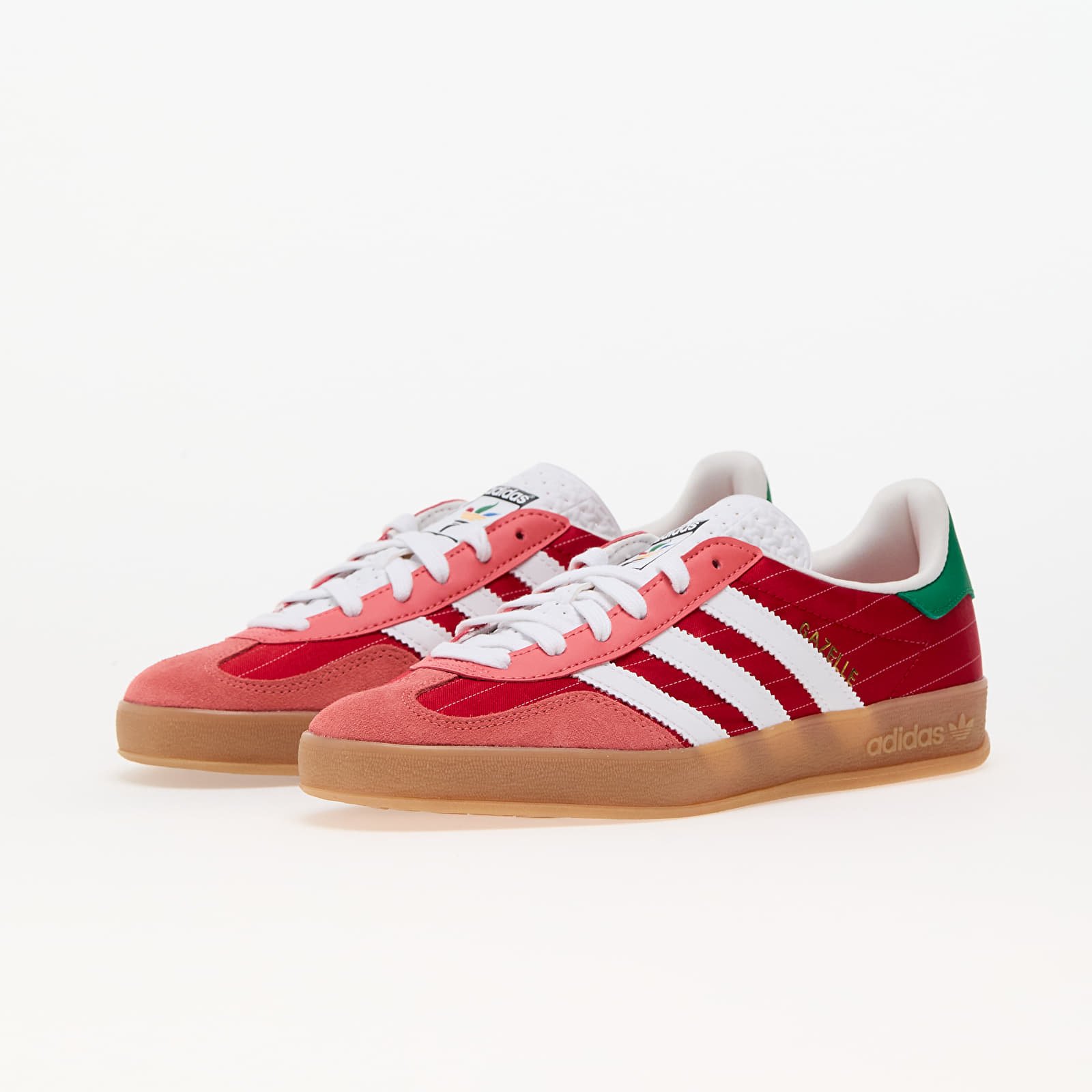 Men's shoes adidas Gazelle Indoor "Olympic" Better Scarlet/ Ftw White/ Gum