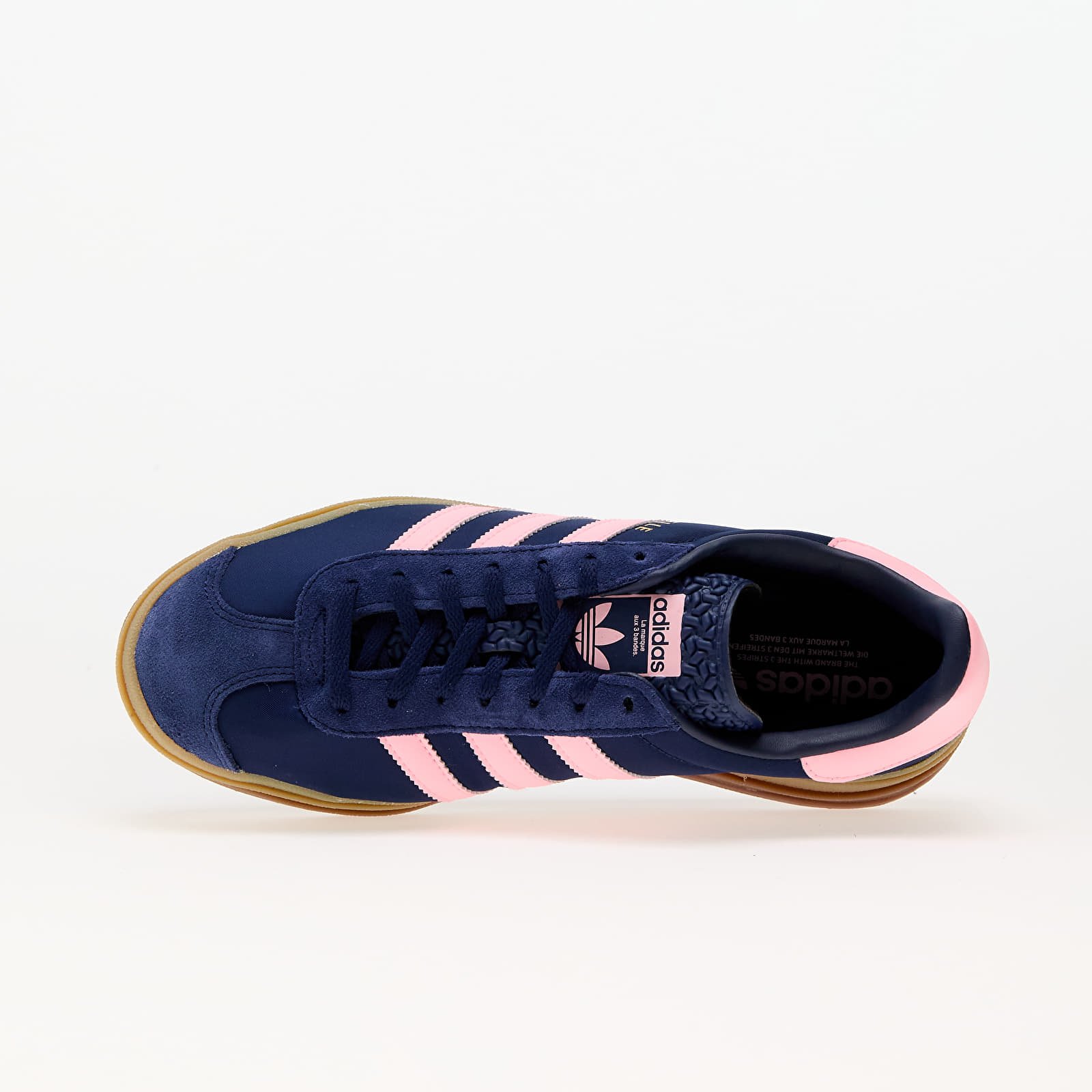 Women's shoes adidas Gazelle Bold W Dark Blue/ Pink Spark/ Dark Blue