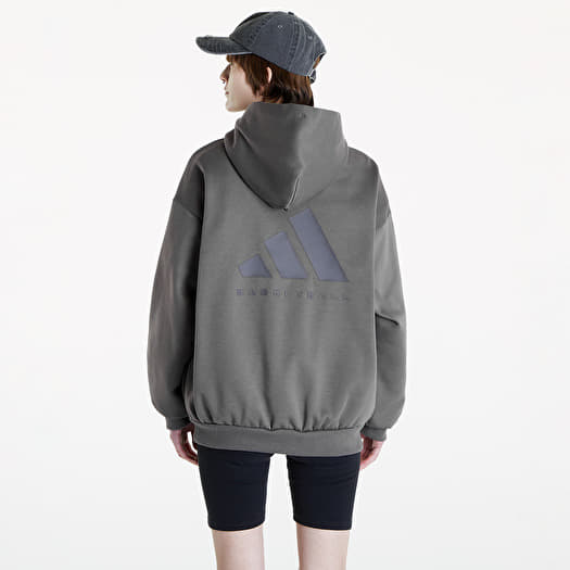 Adidas charcoal hoodie deals
