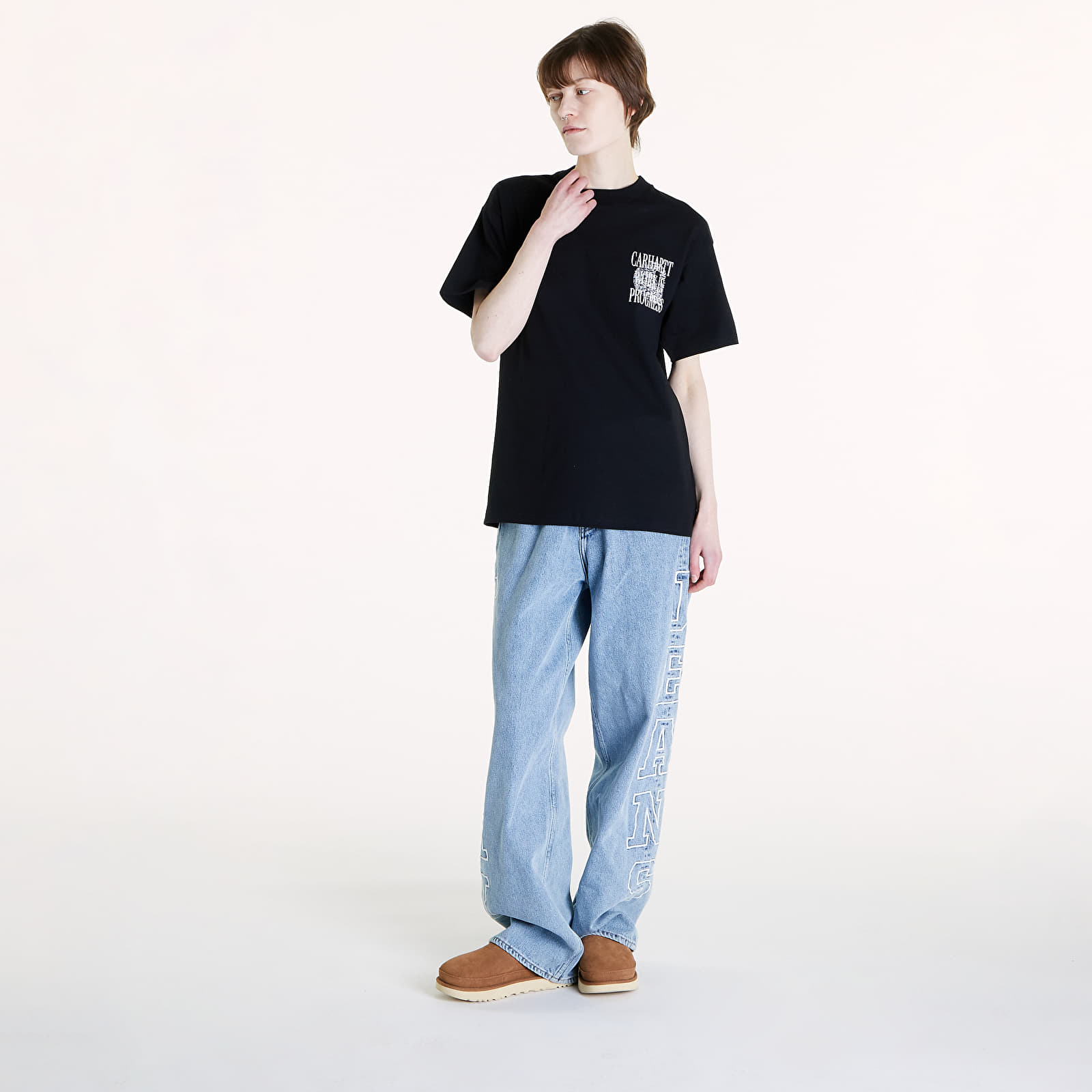 T-skjorter Carhartt WIP Short Sleeve Always a WIP T-Shirt UNISEX Black