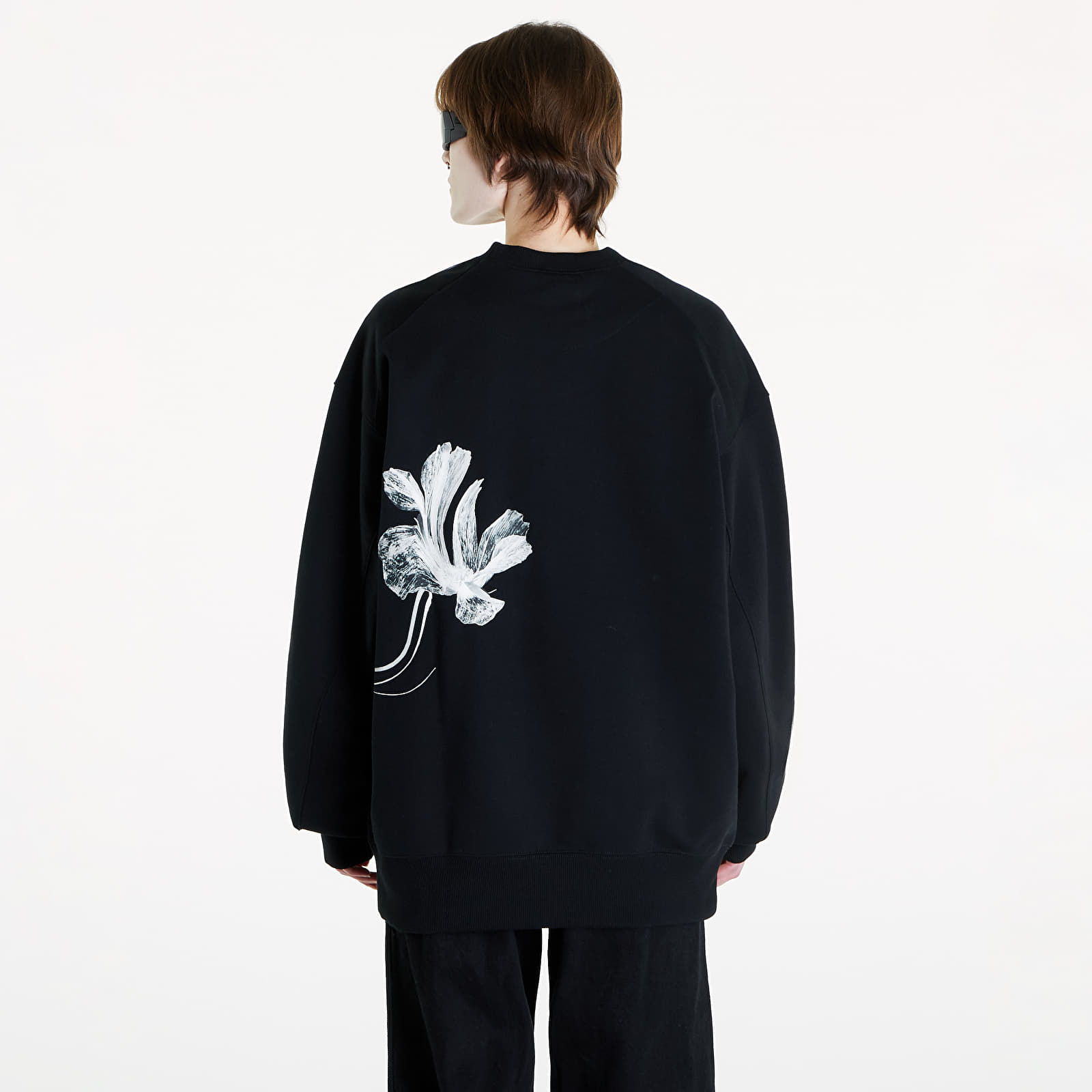 Hoodies and sweatshirts  Y-3 Graphic French Terry Crewneck Sweatshirt UNISEX Black