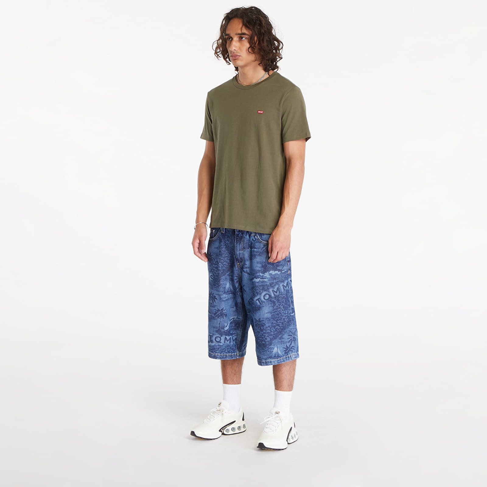 Férfi pólok Levi's ® SS Original HM Tee Green