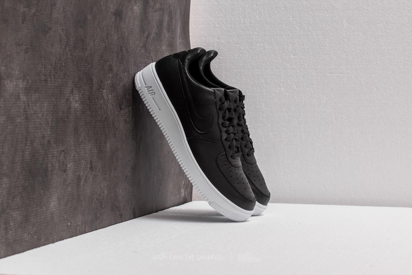 Men s shoes Nike Air Force 1 Ultraforce Leather Black Black White Footshop