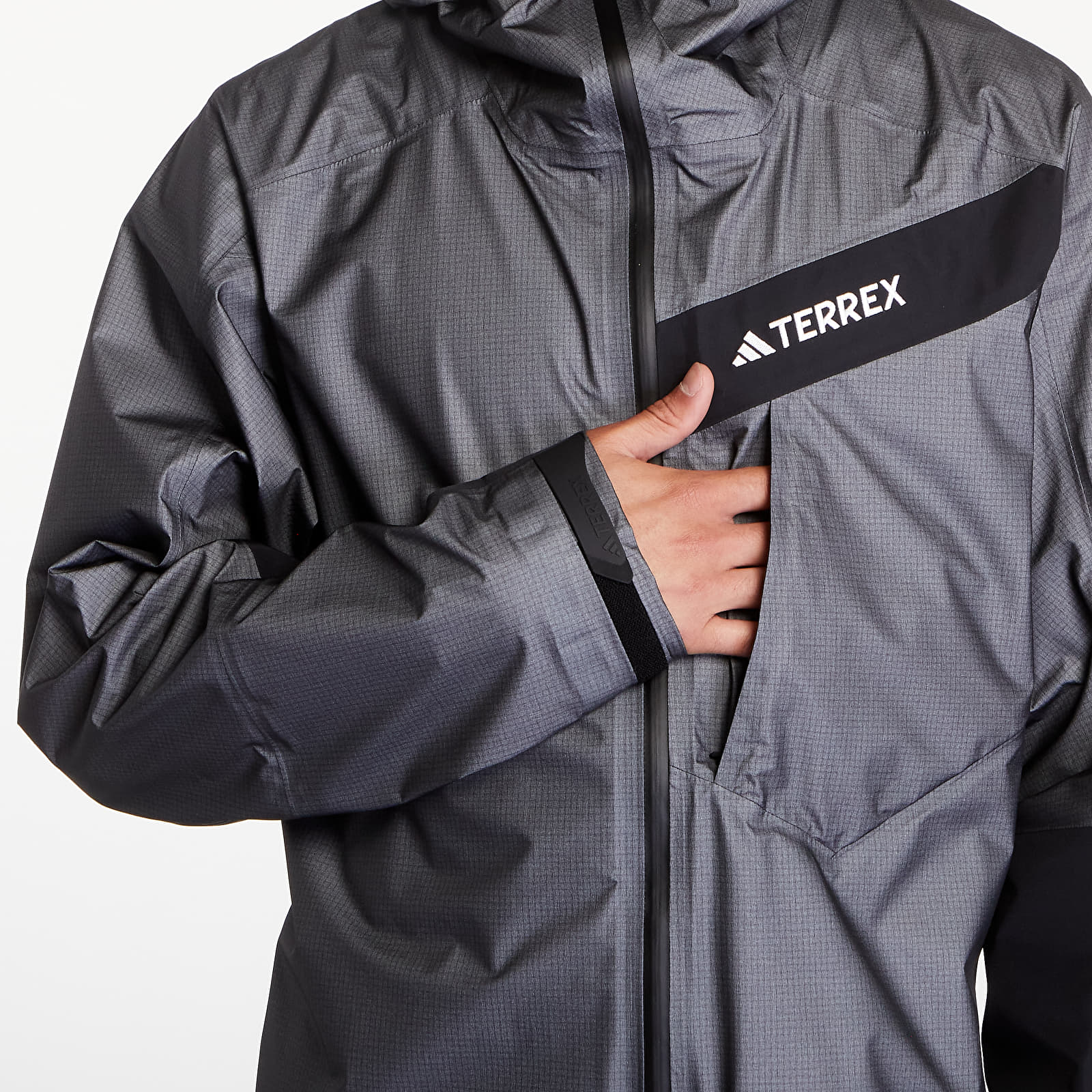 Якета adidas Terrex Techrock Light Goretex Activ Jacket Carbon