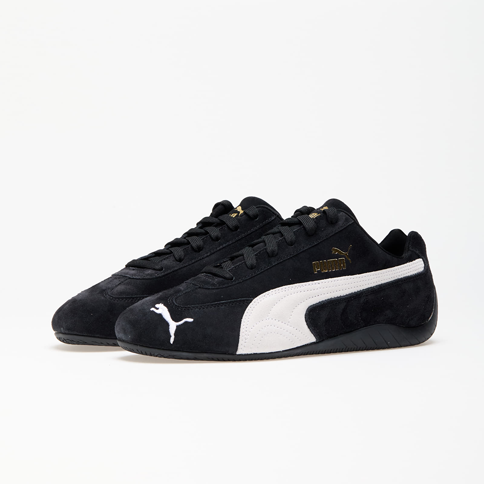 Black puma slip on shoes shop