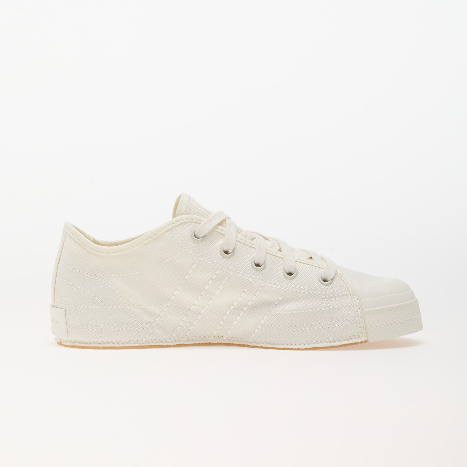 Sapatos de homem Y-3 Nizza Lo Off-White/ Off-White/ Off-White