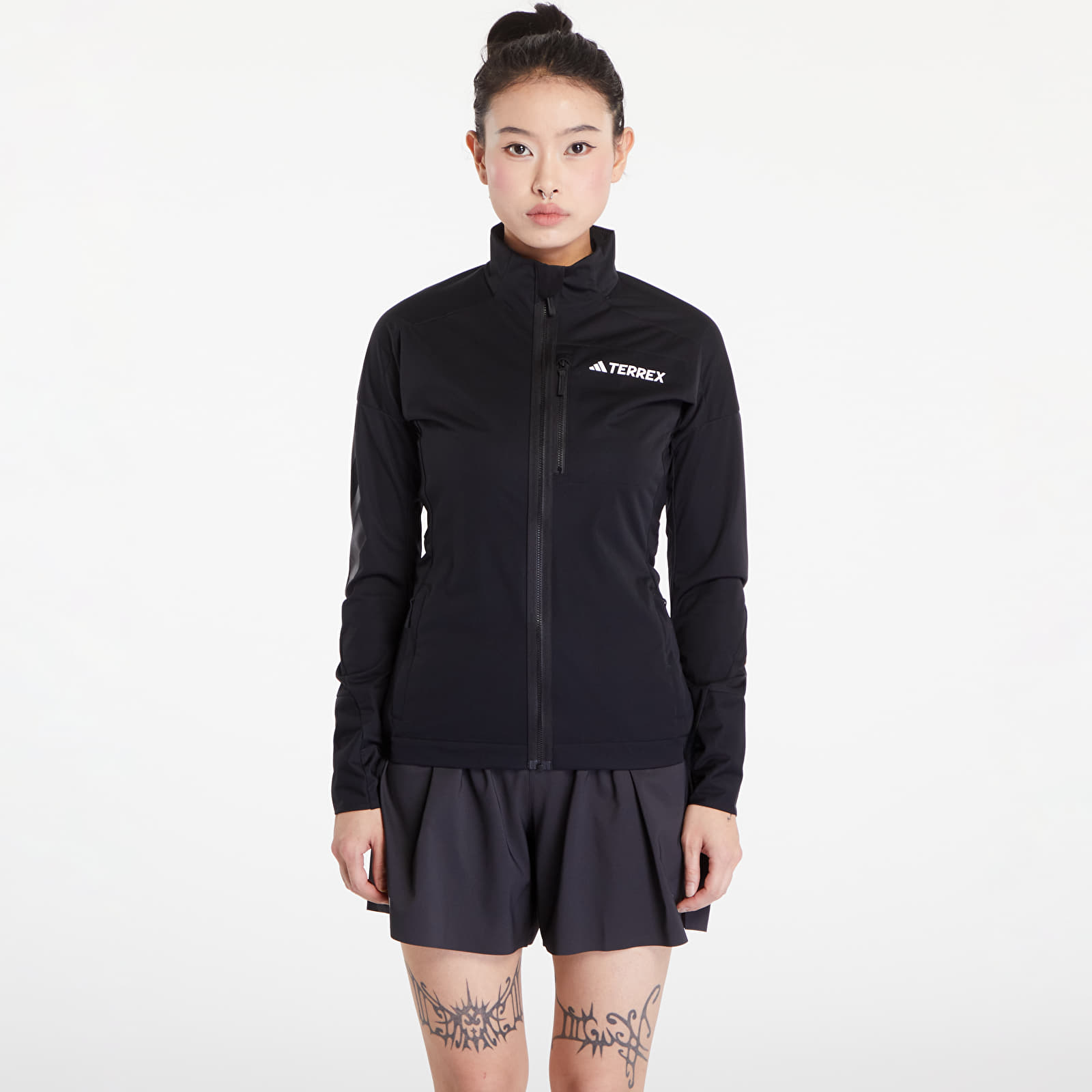 Μπουφάν adidas W Terrex Xperior Cross Country Ski Soft Shell Jacket Black