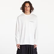 Y-3 Logo Long Sleeve Tee UNISEX Core White