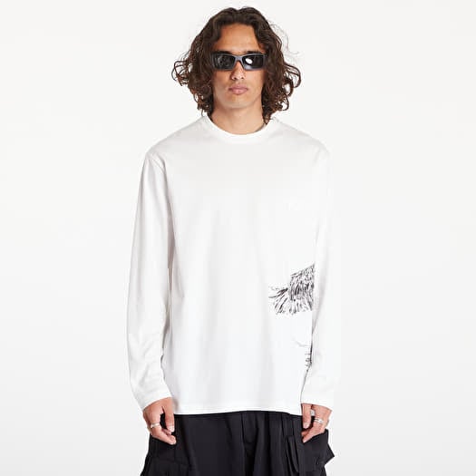 T-shirt Y-3 Graphic Long Sleeve Tee UNISEX Core White