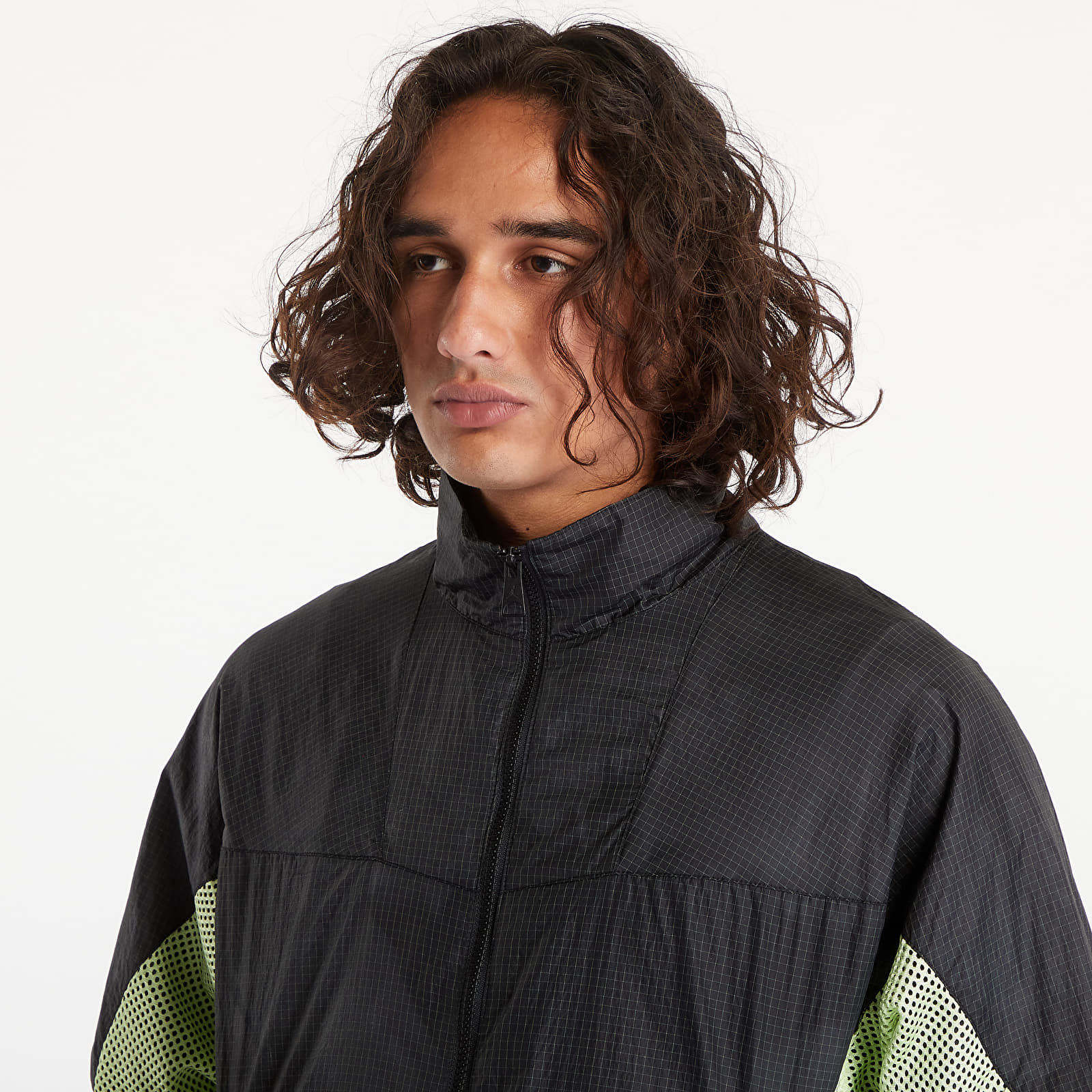 Vestes et manteaux Jordan 23 Engineered Track Jacket Black/ Lt Liquid Lime/ Electric Green