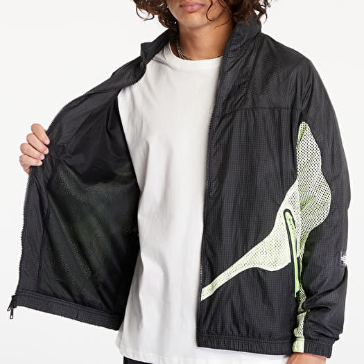 Vestes et manteaux Jordan 23 Engineered Track Jacket Black Lt Liquid Lime Electric Green Footshop