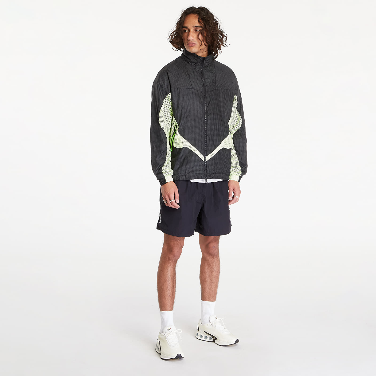 Vestes et manteaux Jordan 23 Engineered Track Jacket Black/ Lt Liquid Lime/ Electric Green