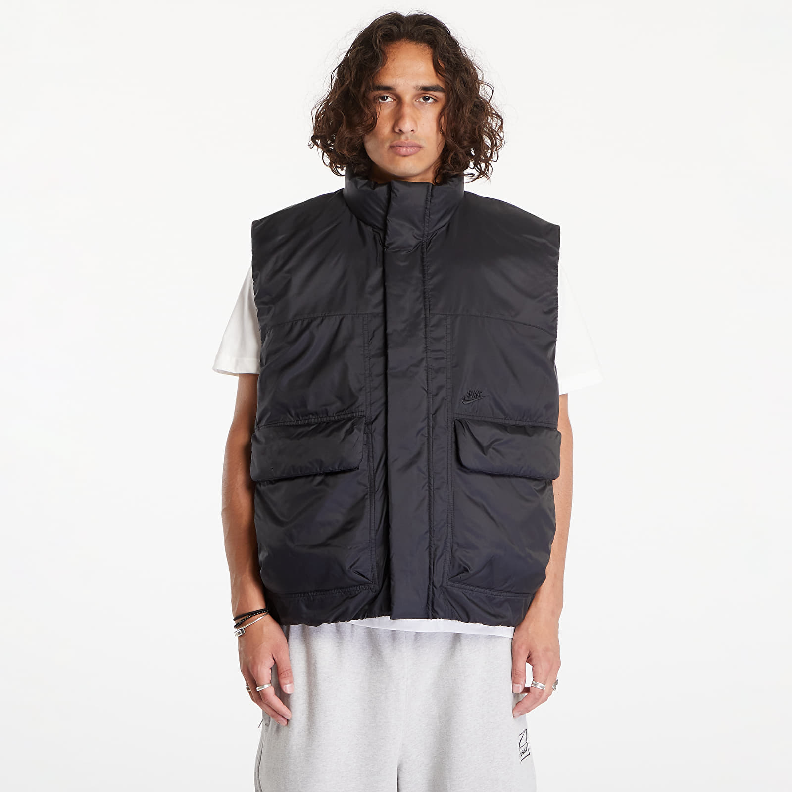 Vests Nike Sportswear Tech Pack Therma FIT ADV Repel Woven Vest Black Black Footshop