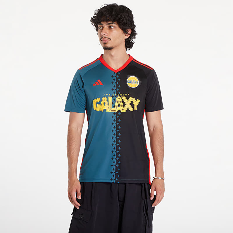 adidas Lag 3 Jersey Short Sleeve Tee Black/ Virdia