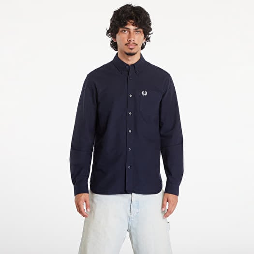 Košile FRED PERRY Oxford Shirt Navy
