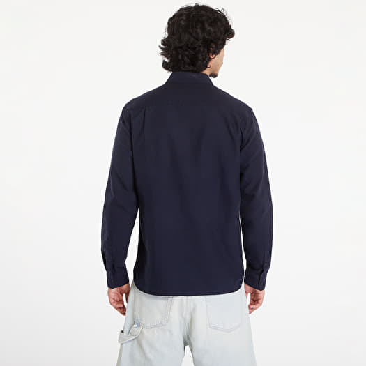 FRED PERRY Oxford Shirt Navy | Footshop
