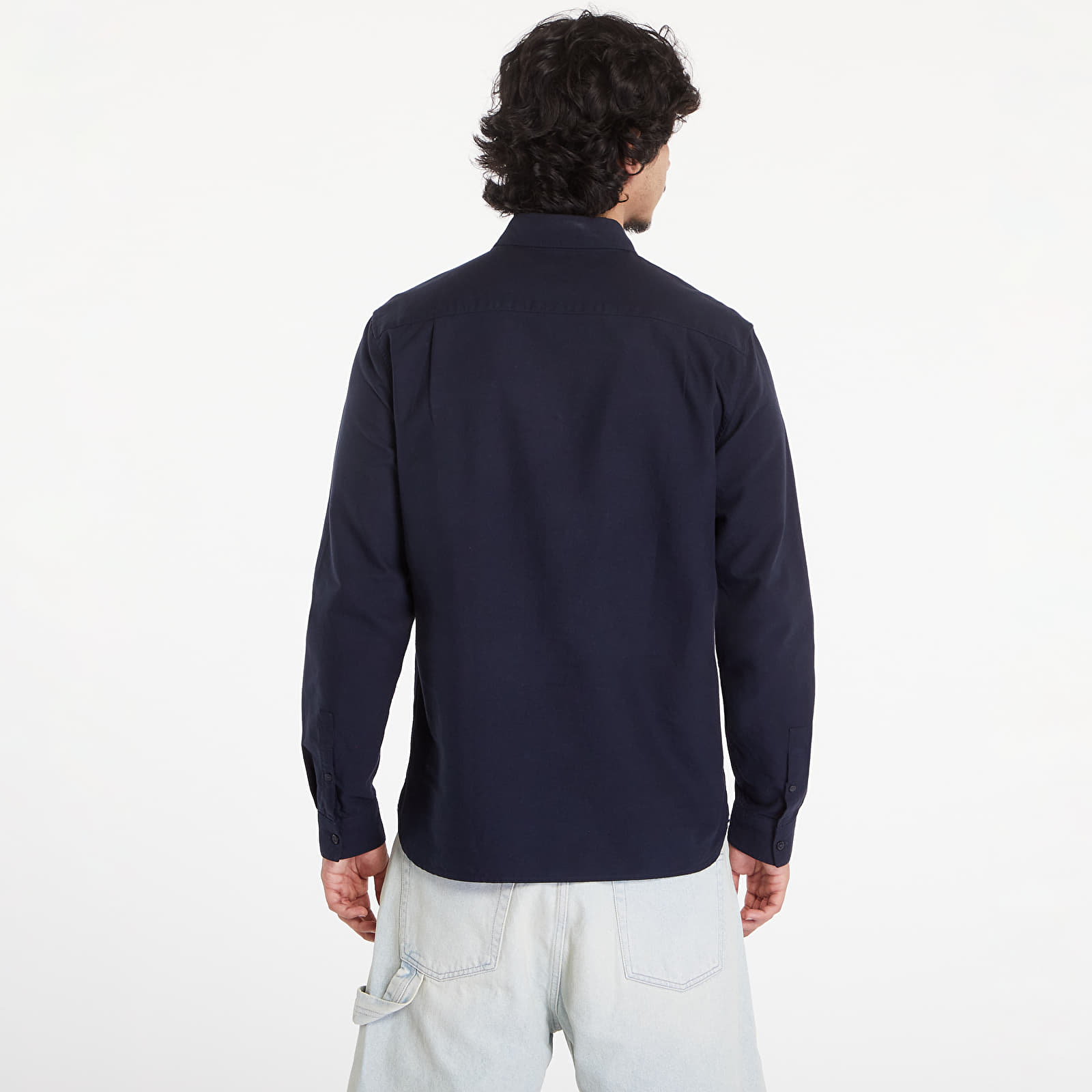 Košele FRED PERRY Oxford Shirt Navy