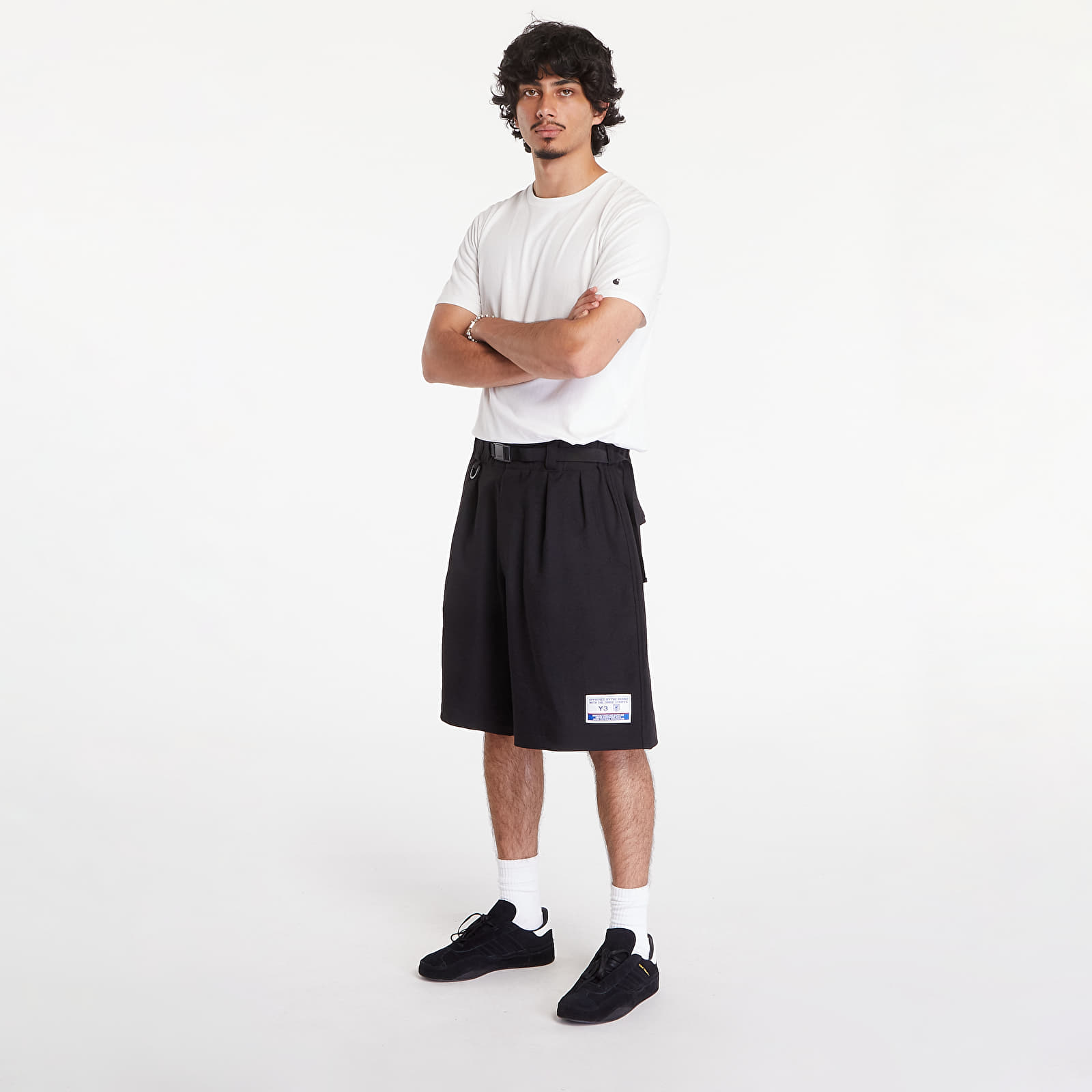 Men's shorts Y-3 JFA Shorts Black