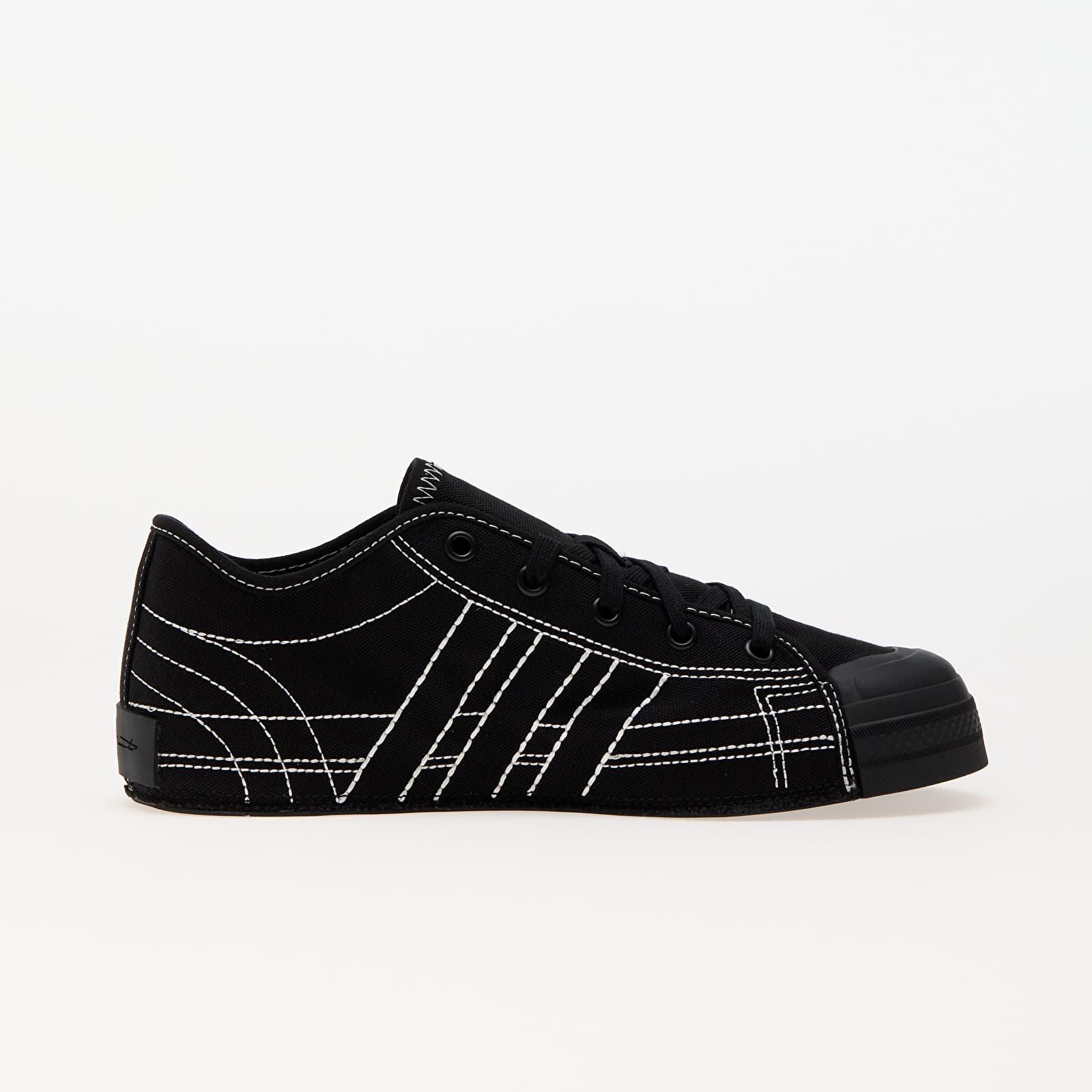 Herren Sneaker und Schuhe Y-3 Nizza Lo Black/ Black/ Off-White