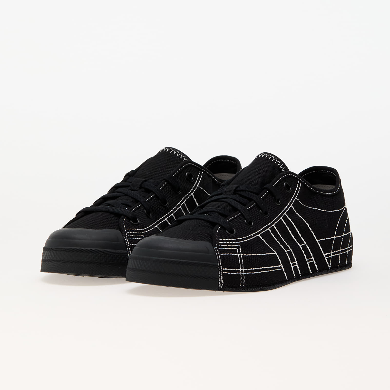 Herren Sneaker und Schuhe Y-3 Nizza Lo Black/ Black/ Off-White