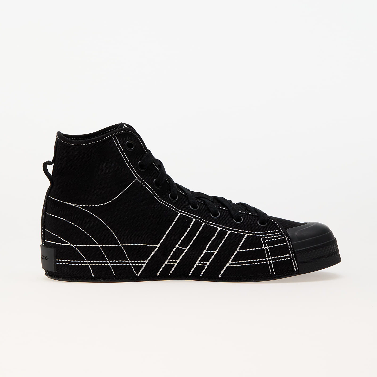 Pánske tenisky a topánky Y-3 Nizza Hi Black/ Black/ Off-White