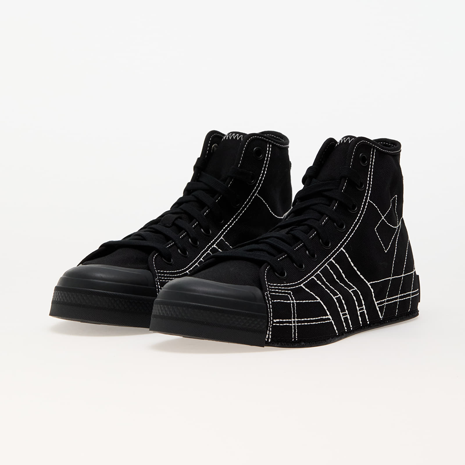 Pánske tenisky a topánky Y-3 Nizza Hi Black/ Black/ Off-White