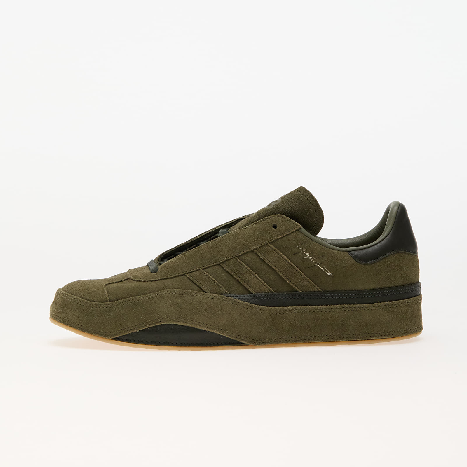 Férfi cipők Y-3 Gazelle Olive Strada/ Olive Strada/ Night Cargo