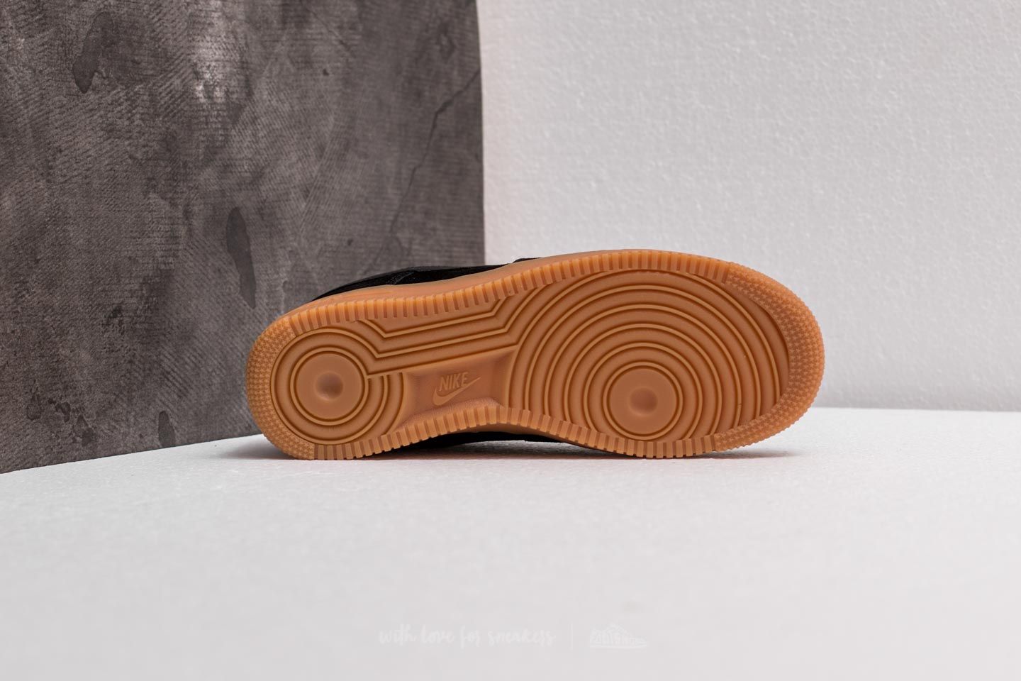 Ženske tenisice Nike Wmns Air Force 1'07 SE Black/ Black/ Gum Medium Brown