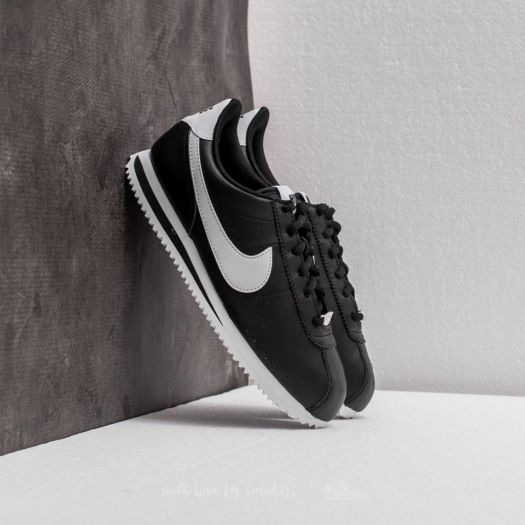 Chaussures et baskets femme Nike Cortez Basic SL (GS) Black/ White |  Footshop