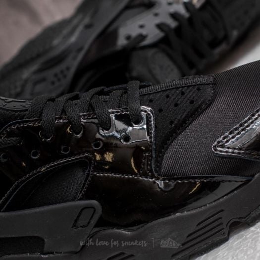 Nike air huarache run schwarz best sale