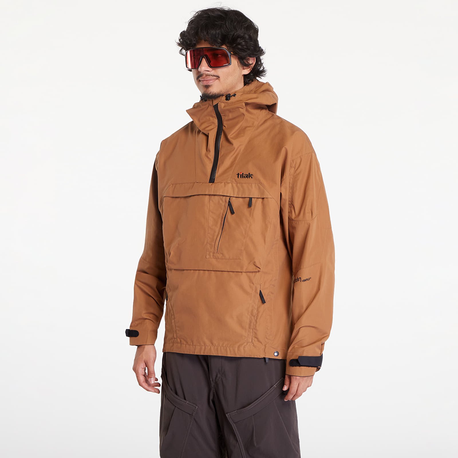 Men's jackets Tilak Odin Ventile Anorak Brown