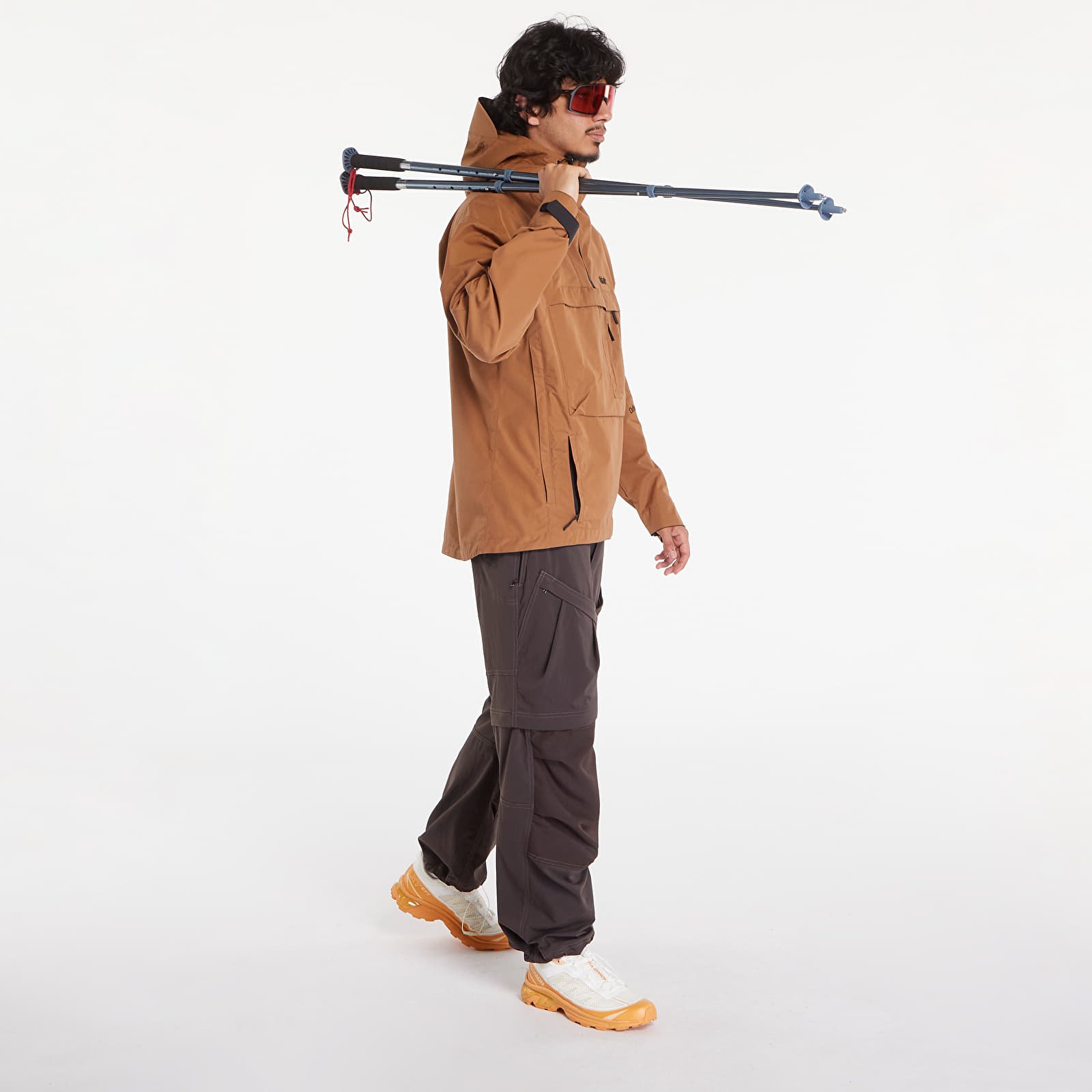 Men's jackets Tilak Odin Ventile Anorak Brown