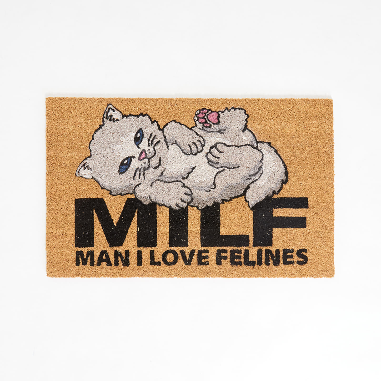 Άλλα αξεσουάρ RIPNDIP Man I Love Felines Rug Brown