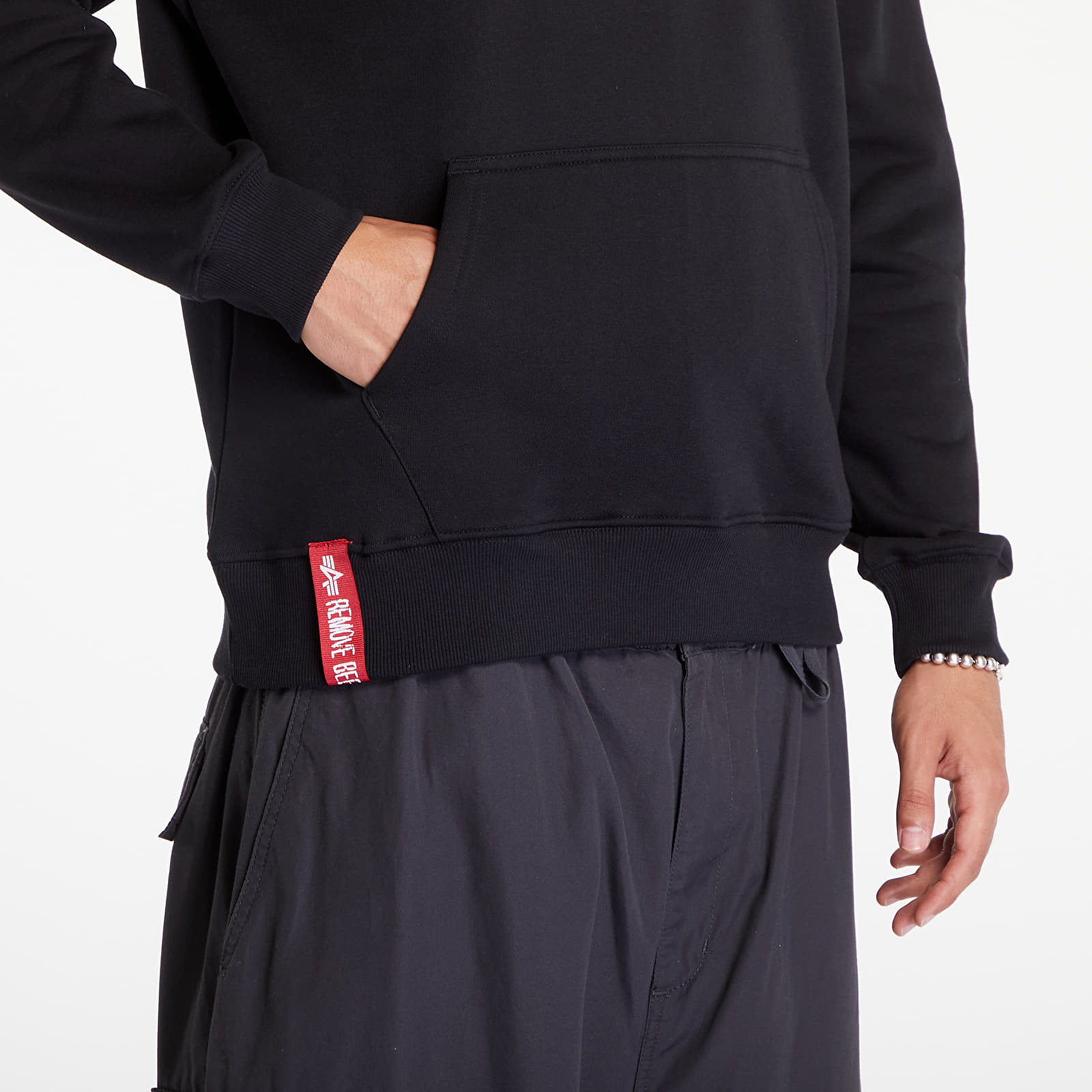 Sweatjacken und Sweatshirts Alpha Industries Basic Hoody Black