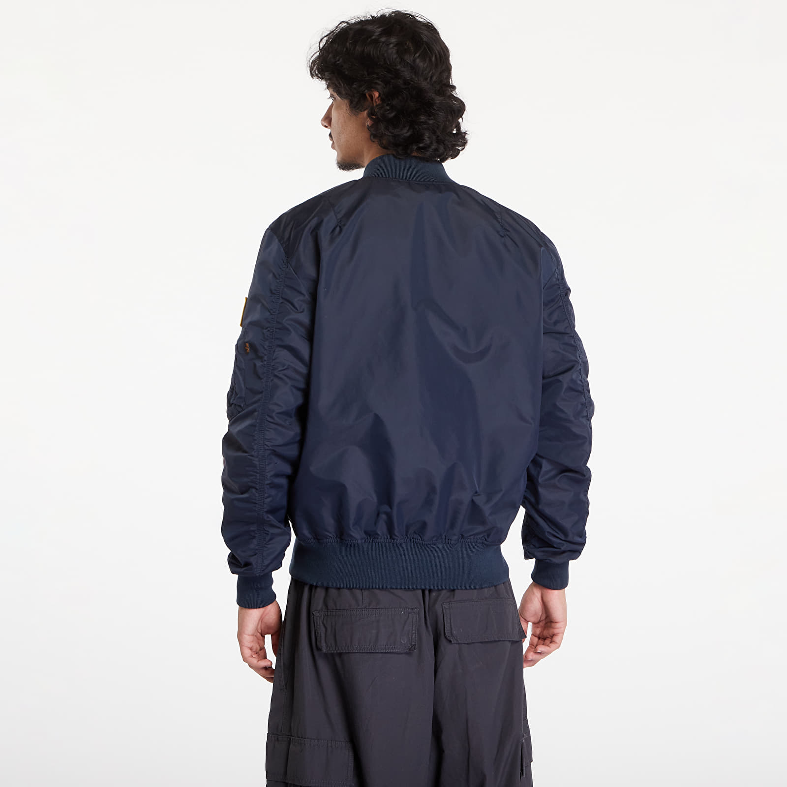 Bombers Alpha Industries MA-1 TT NASA Reversible II Blue