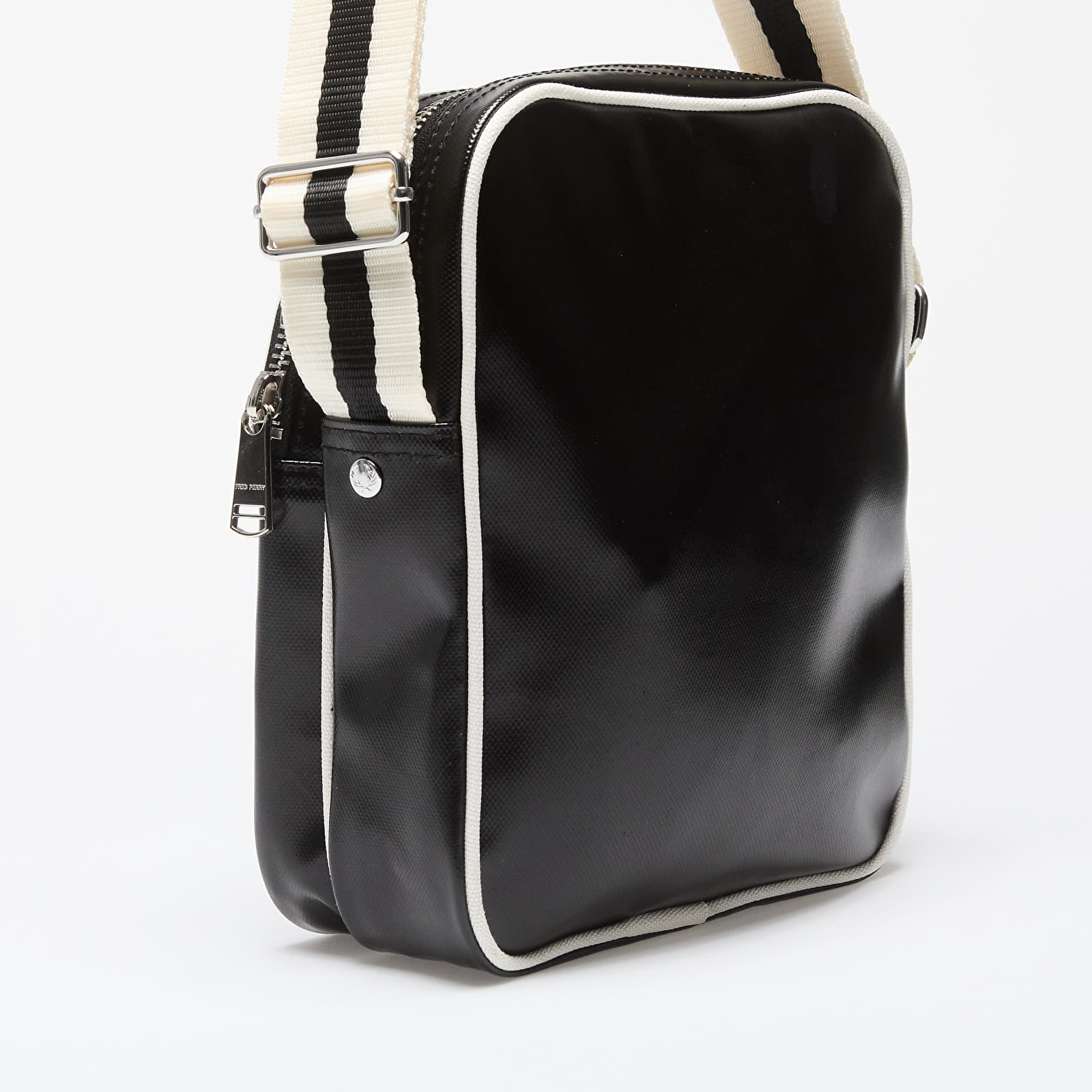 Umhängetaschen FRED PERRY Classic Side Bag Black/  Ecru