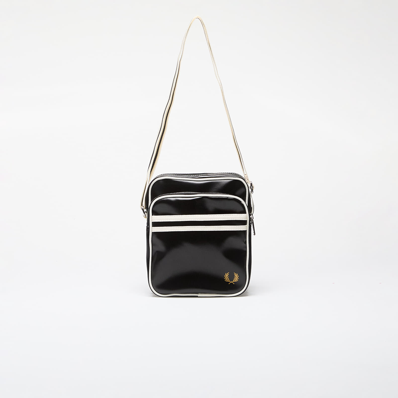 Umhängetaschen FRED PERRY Classic Side Bag Black/  Ecru