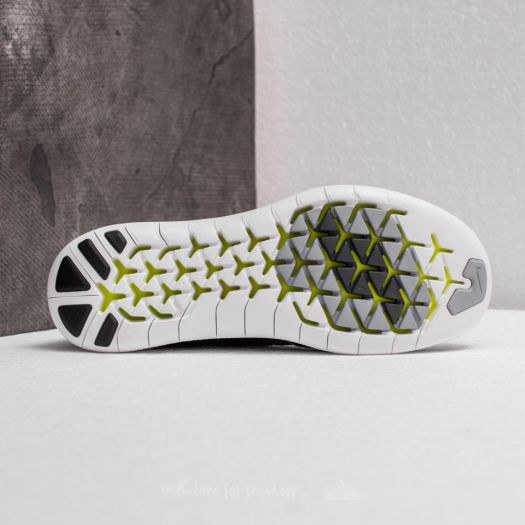 Women s shoes Nike W Free RN Motion Flyknit 2017 Black White Dark Grey Volt Footshop