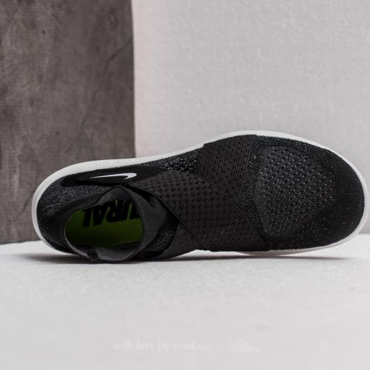 Women s shoes Nike W Free RN Motion Flyknit 2017 Black White Dark Grey Volt Footshop