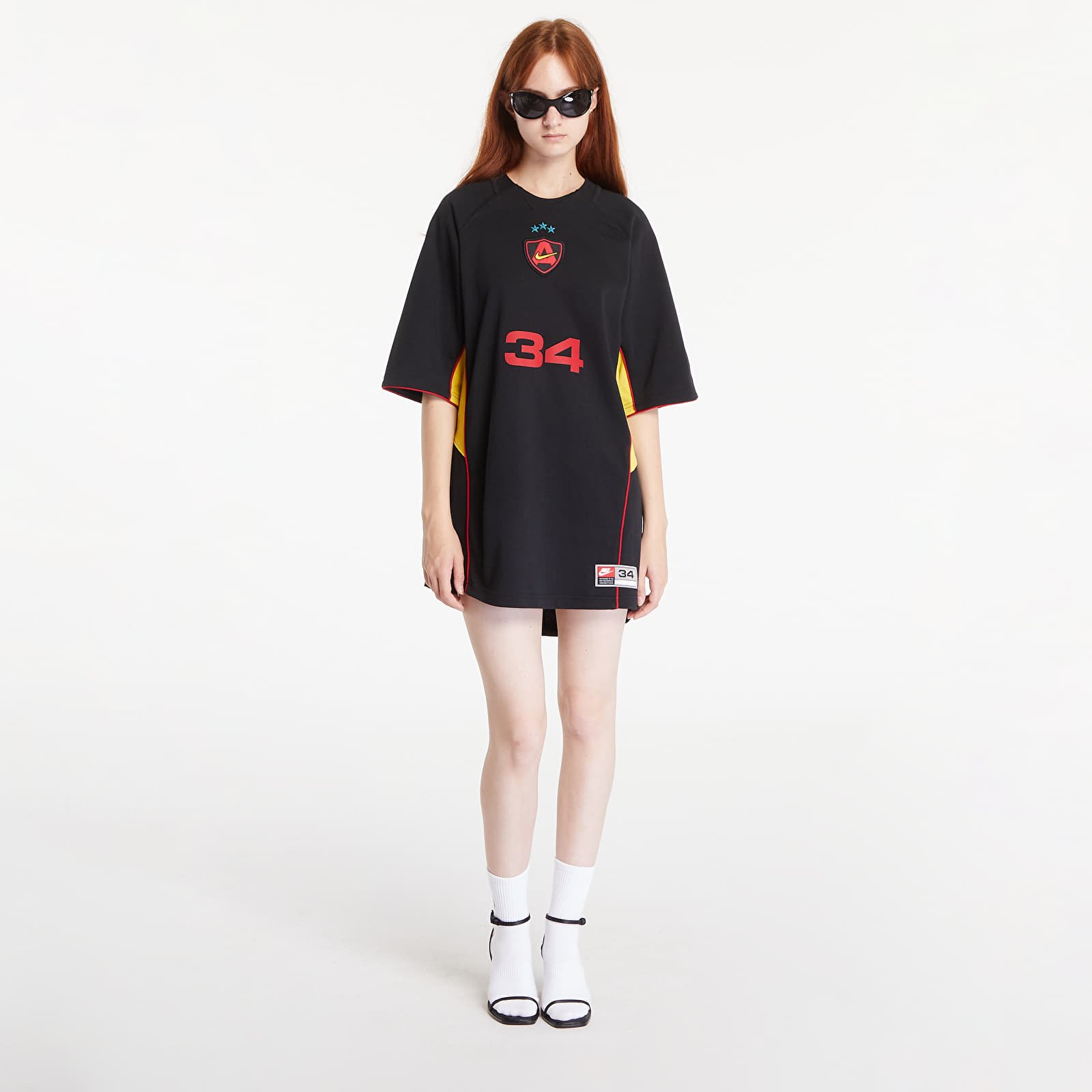 T-shirts Nike x AMBUSH® Jersey Top UNISEX Black/ Vivid Sulfur | Footshop