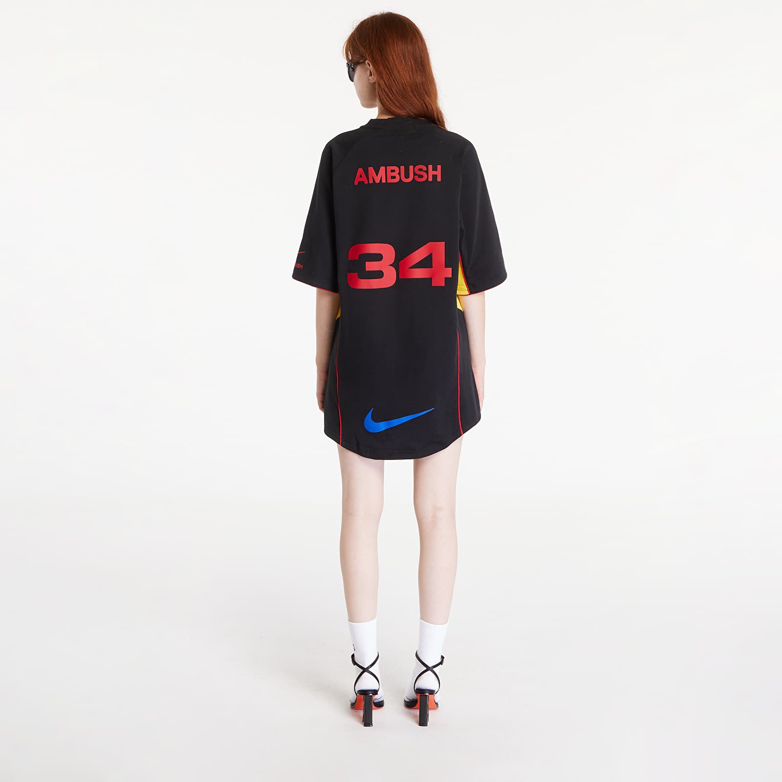 T-shirts Nike x AMBUSH® Jersey Top UNISEX Black/ Vivid Sulfur | Footshop