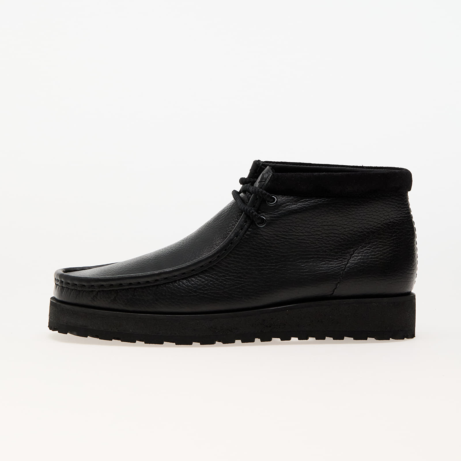 Men's shoes Clarks Originals Wallabee Scout Black Leather