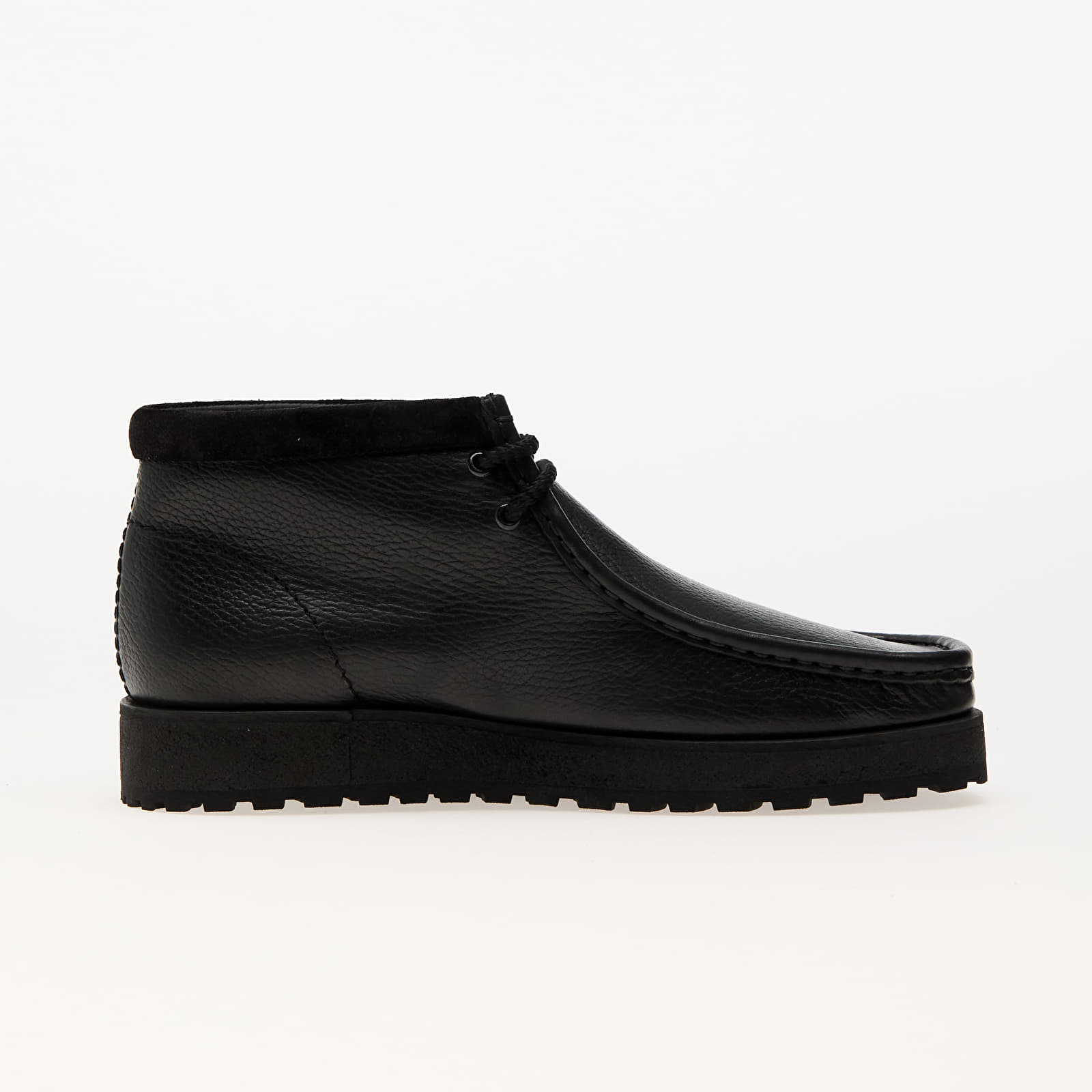 Men's shoes Clarks Originals Wallabee Scout Black Leather