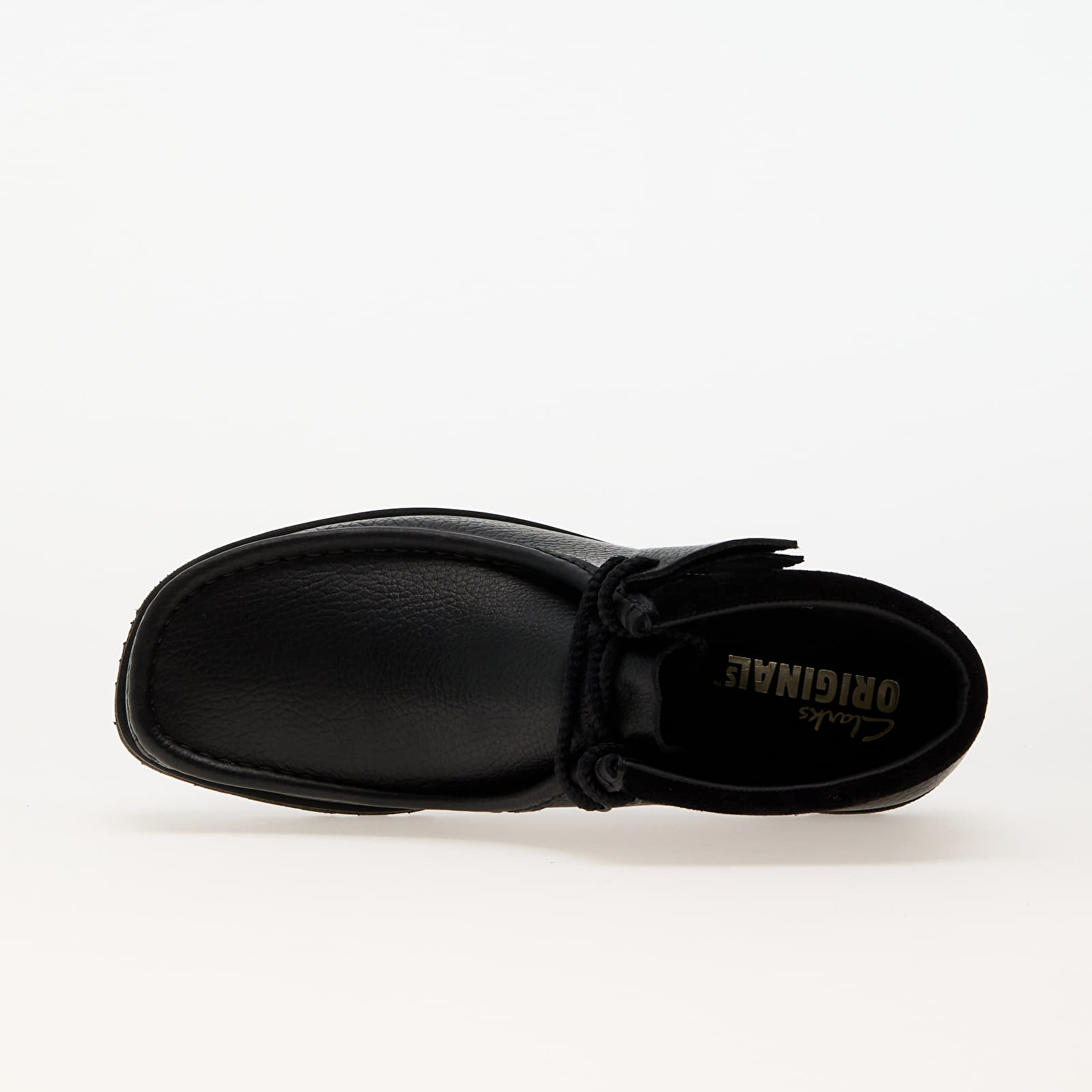 Men's shoes Clarks Originals Wallabee Scout Black Leather