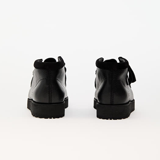 Clarks Originals Wallabee Scout Black Leather | Footshop